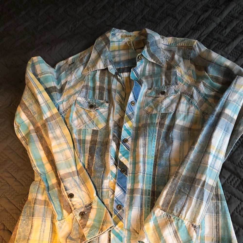 BucklePlaid Shirt New